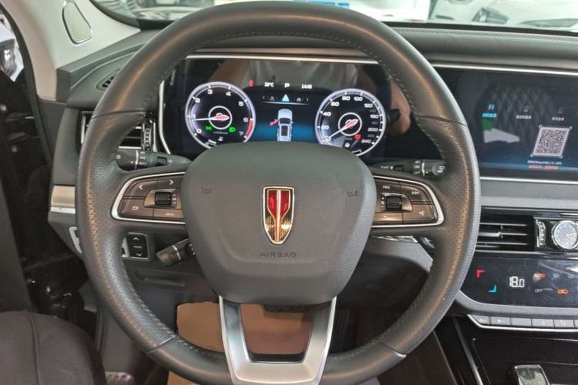 Used Hongqi HS5 2022 Facelifted Version 2.0T Smart Connect Flagship All-Wheel-Drive Edition Steering Wheel