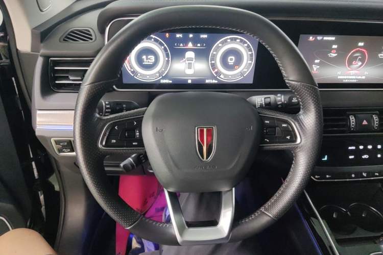 Used Hongqi HS5 2022 Facelifted Version 2.0T Smart Connect Flagship All-Wheel-Drive Edition Steering Wheel