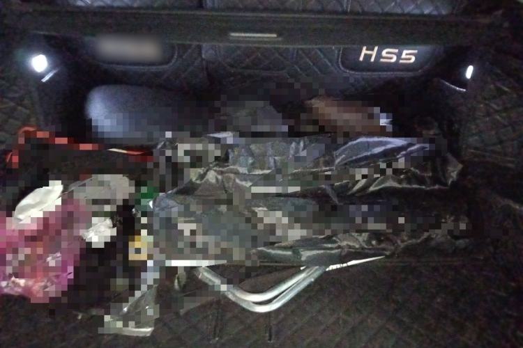 Used Hongqi HS5 2022 Revised Version 2.0T Smart Connect Flagship Edition Trunk