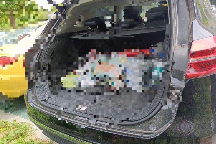 Used Hongqi HS5 2022 Revised Version 2.0T Smart Connect Flagship Edition Trunk