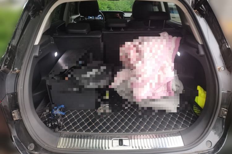 Used Hongqi HS5 2022 Revised Version 2.0T Smart Connect Flagship Edition Trunk