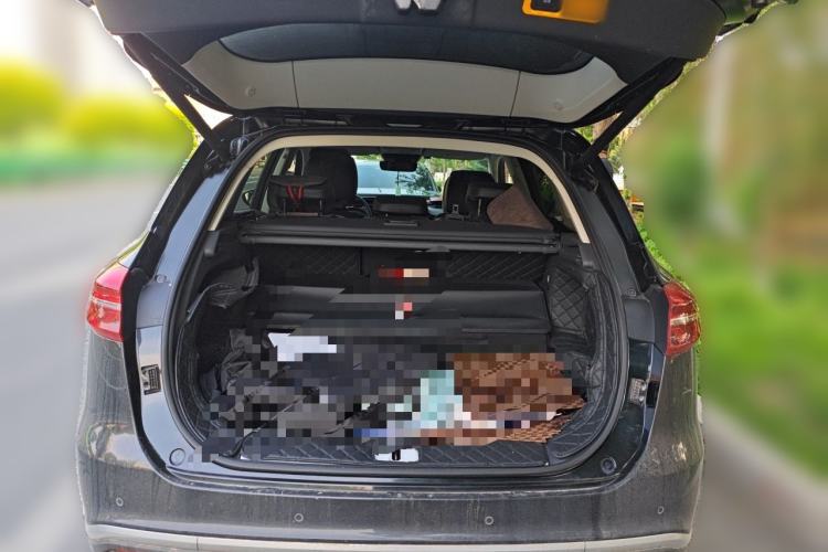 Used Hongqi HS5 2022 Facelifted Version 2.0T Smart Connect Flagship All-Wheel-Drive Edition Trunk