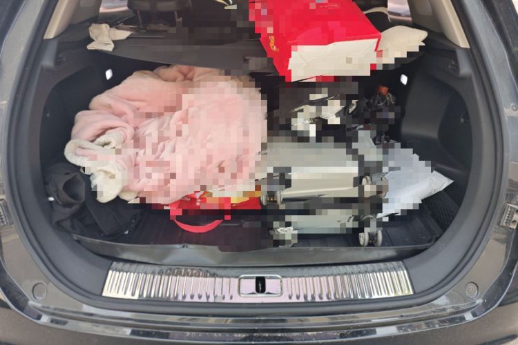 Used Hongqi HS5 2022 Revised Version 2.0T Smart Connect Flagship Edition Trunk