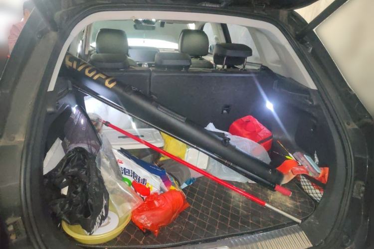 Used Hongqi HS5 2022 2.0T Smart Connect Flagship Edition Trunk