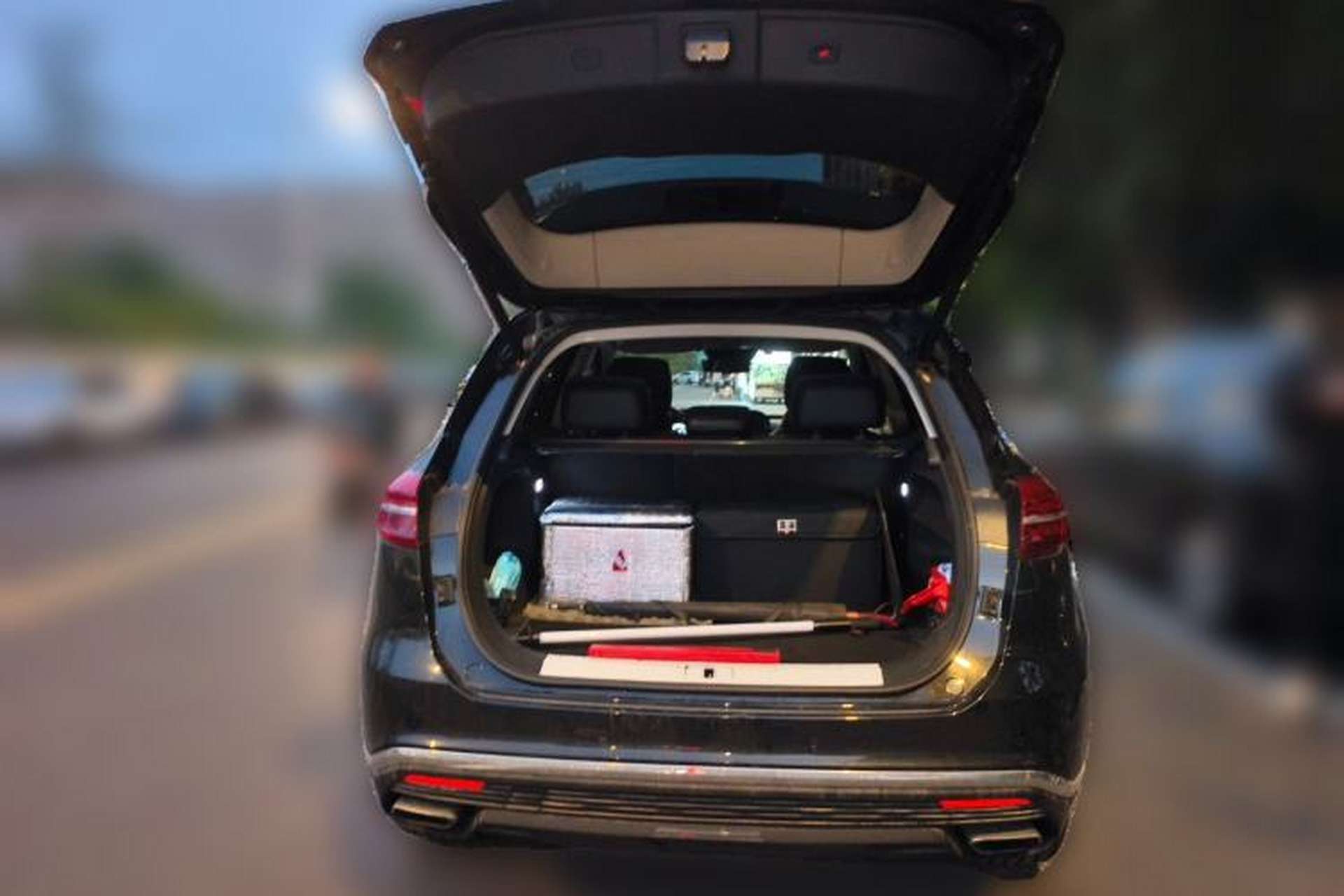 Used Hongqi HS5 2022 2.0T Smart Connect Flagship All-Wheel-Drive Version Trunk