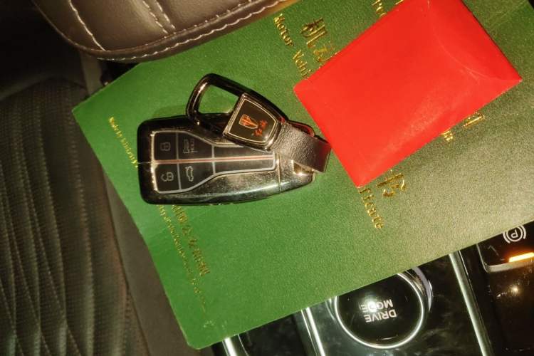 Used Hongqi HS5 2022 Revised Version 2.0T Smart Connect Flagship Edition Vehicle Key