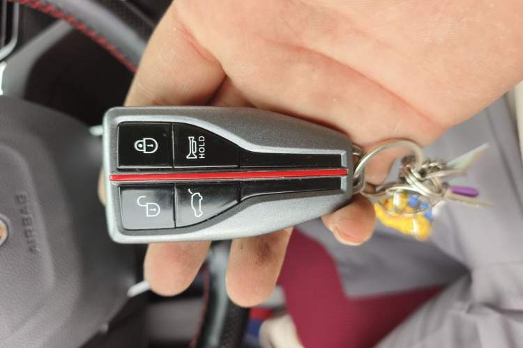 Used Hongqi HS5 2022 Revised Version 2.0T Smart Connect Flagship Edition Vehicle Key
