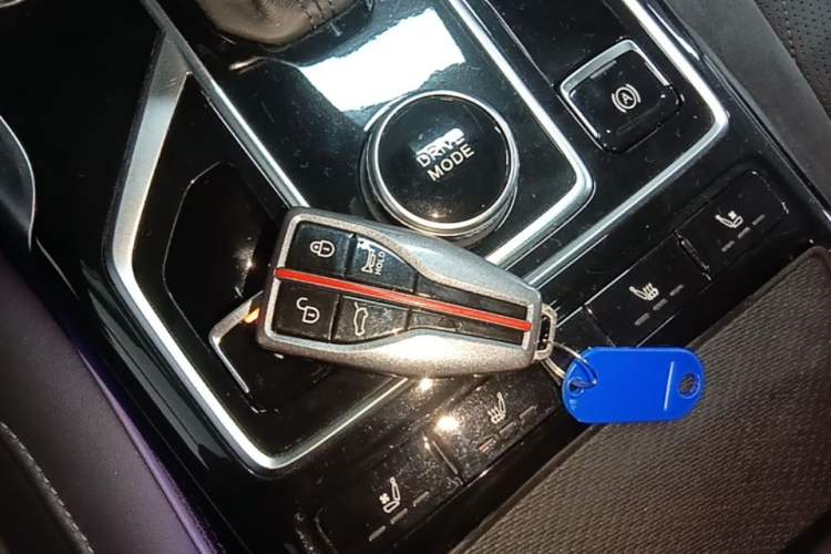 Used Hongqi HS5 2022 Facelifted Version 2.0T Smart Connect Flagship All-Wheel-Drive Edition Vehicle Key