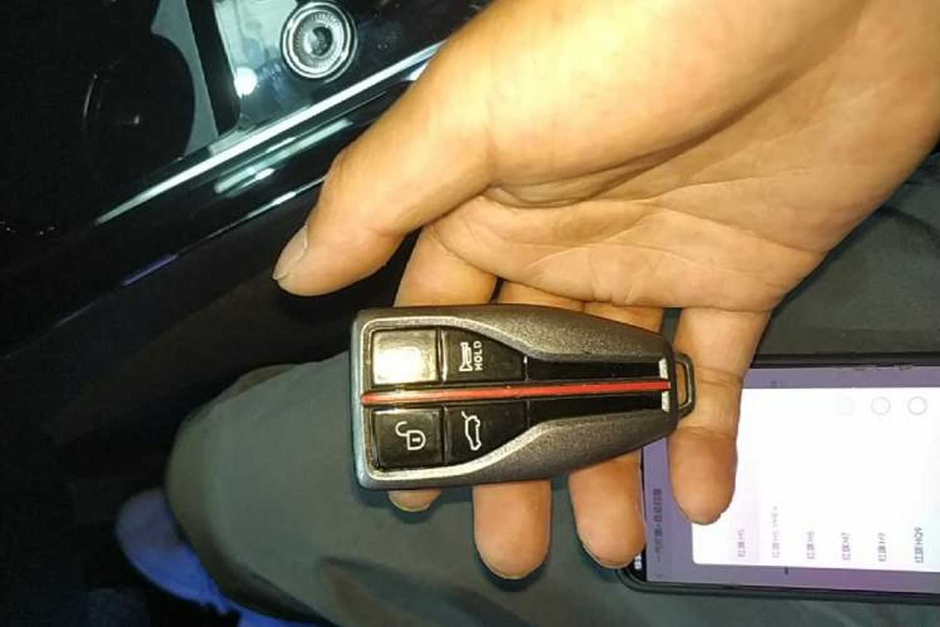 Used Hongqi HS5 2022 2.0T Smart Connect Flagship Enjoyment Purchase Edition Vehicle Key