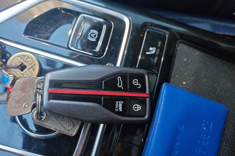 Used Hongqi HS5 2022 Revised Version 2.0T Smart Connect Flagship Edition Vehicle Key