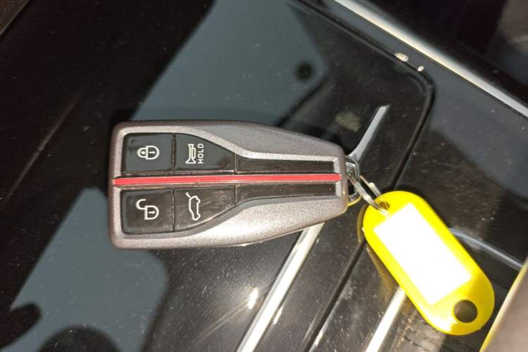 Used Hongqi HS5 2022 Facelifted Version 2.0T Smart Connect Flagship All-Wheel-Drive Edition Vehicle Key