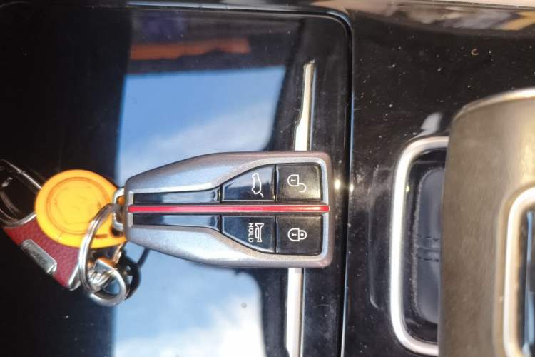 Used Hongqi HS5 2022 Revised Version 2.0T Smart Connect Flagship Edition Vehicle Key