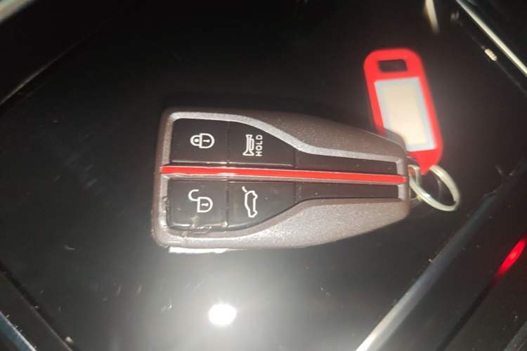 Used Hongqi HS5 2022 Revised Version 2.0T Smart Connect Flagship Edition Vehicle Key