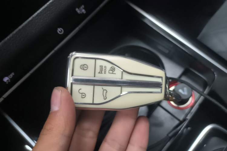 Used Hongqi HS5 2022 Revised Version 2.0T Smart Connect Flagship Edition Vehicle Key