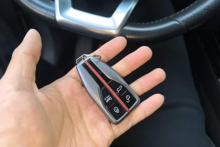 Used Hongqi HS5 2022 Revised Version 2.0T Smart Connect Flagship Edition Vehicle Key