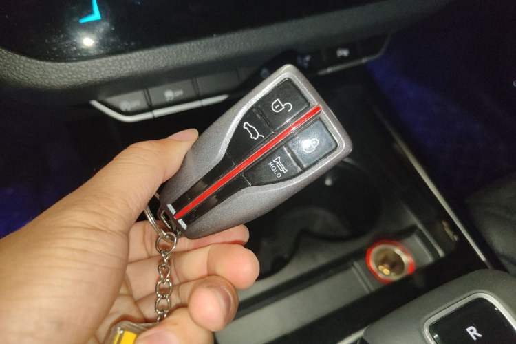 Used Hongqi HS5 2022 Revised Version 2.0T Smart Connect Flagship Edition Vehicle Key