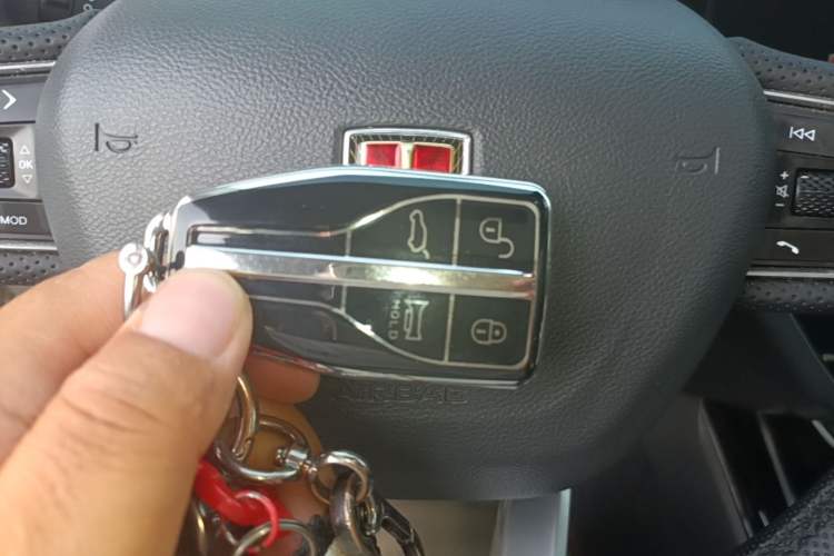 Used Hongqi HS5 2022 Revised Version 2.0T Smart Connect Flagship Edition Vehicle Key