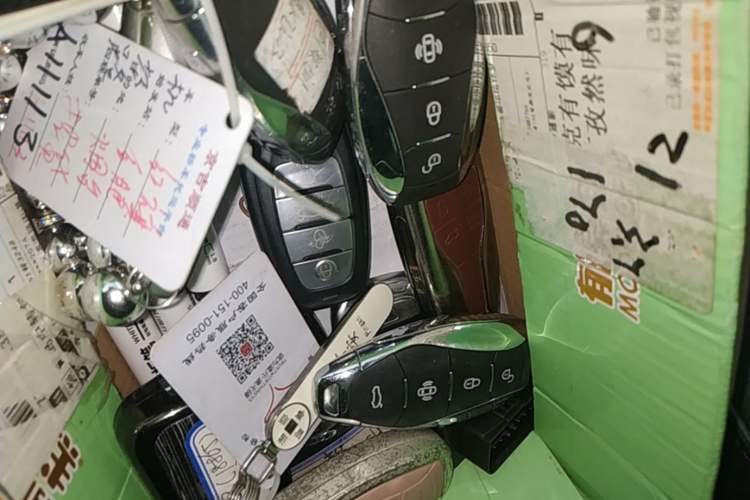 Used Hongqi HS5 2022 Facelifted Version 2.0T Smart Connect Flagship All-Wheel-Drive Edition Vehicle Key