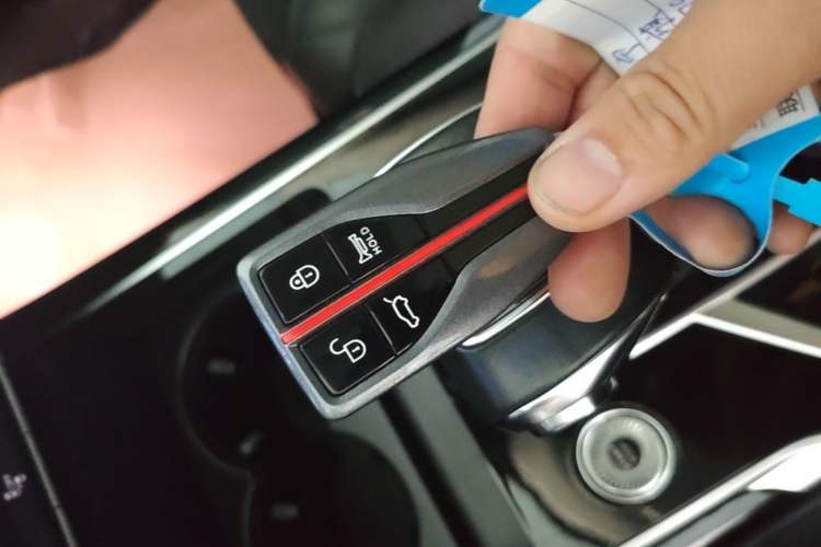Used Hongqi HS5 2022 Facelifted Version 2.0T Smart Connect Flagship All-Wheel-Drive Edition Vehicle Key