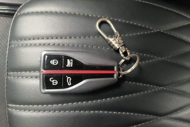Used Hongqi HS5 2022 Facelifted Version 2.0T Smart Connect Flagship All-Wheel-Drive Edition Vehicle Key