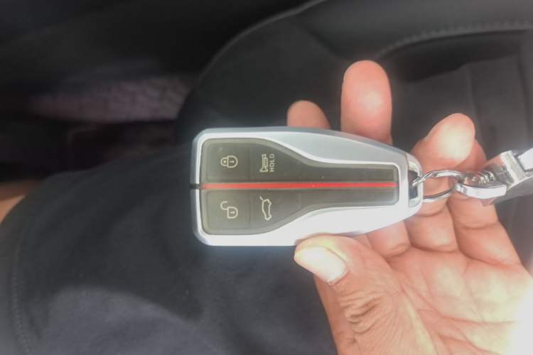 Used Hongqi HS5 2022 Facelifted Version 2.0T Smart Connect Flagship All-Wheel-Drive Edition Vehicle Key