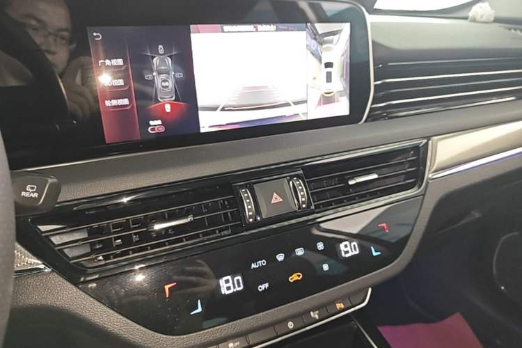 Used Hongqi HS5 2022 Revised Version 2.0T Smart Connect Flagship Edition Audio And AC Panel