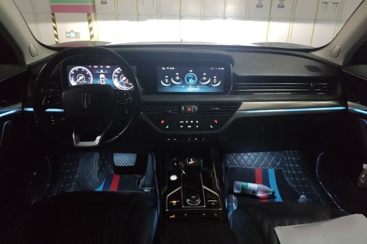 Used Hongqi HS5 2022 Facelifted Version 2.0T Smart Connect Flagship All-Wheel-Drive Edition Center Console