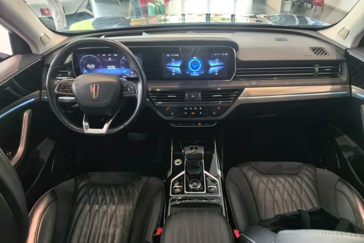 Used Hongqi HS5 2022 Facelifted Version 2.0T Smart Connect Flagship All-Wheel-Drive Edition Center Console