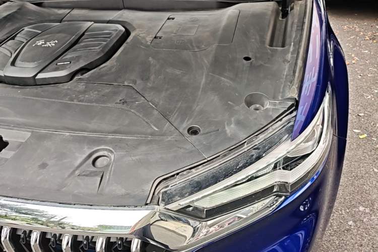 Used Hongqi HS5 2022 Facelifted Version 2.0T Smart Connect Flagship All-Wheel-Drive Edition Engine Bay Left