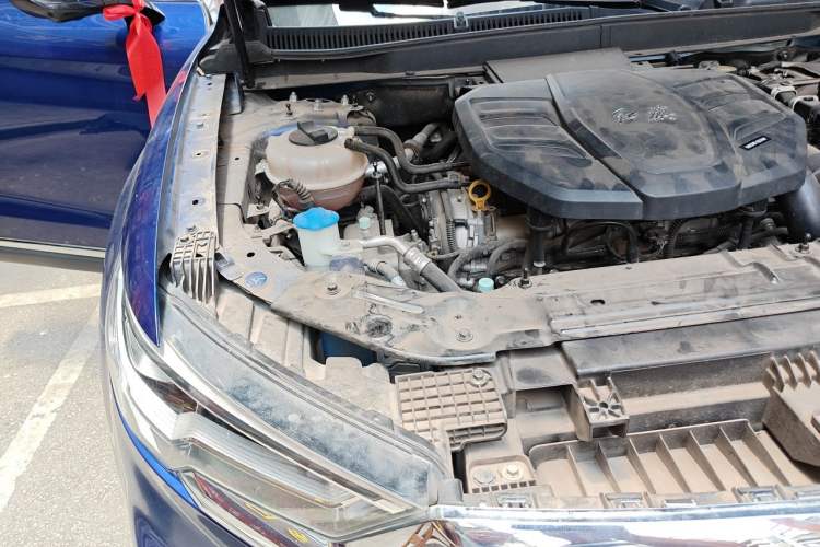 Used Hongqi HS5 2022 Facelifted Version 2.0T Smart Connect Flagship All-Wheel-Drive Edition Engine Bay Right