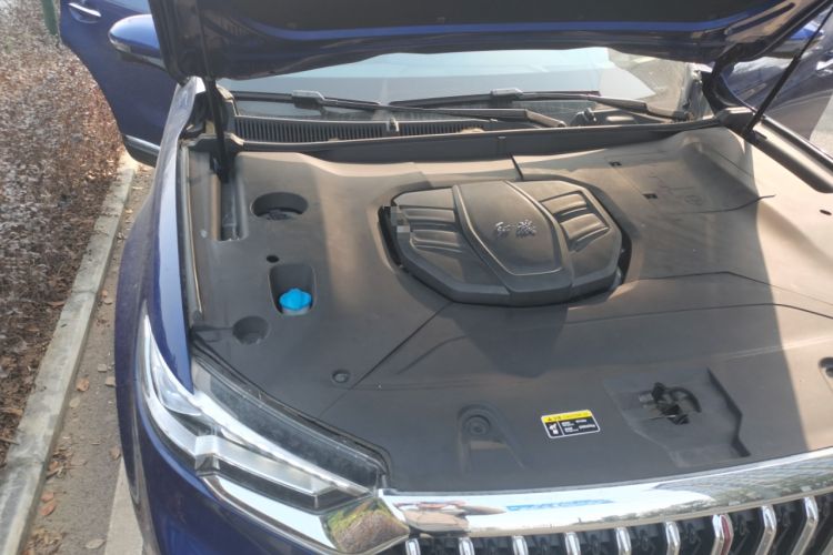 Used Hongqi HS5 2022 Facelifted Version 2.0T Smart Connect Flagship All-Wheel-Drive Edition Engine Bay Right