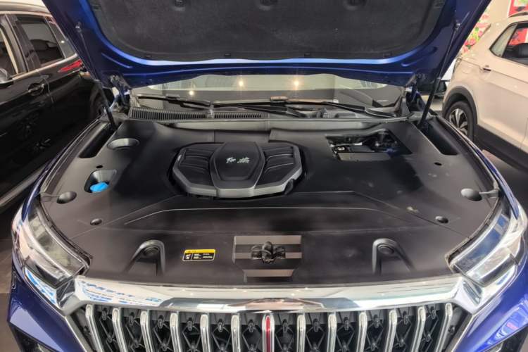 Used Hongqi HS5 2022 Facelifted Version 2.0T Smart Connect Flagship All-Wheel-Drive Edition Engine Bay