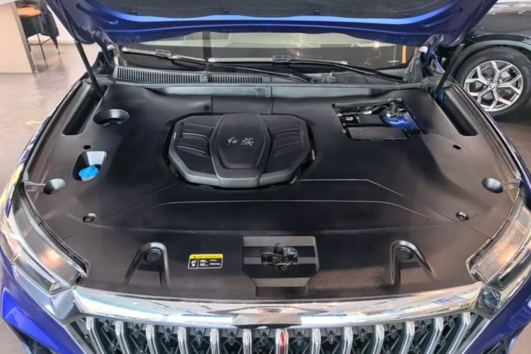 Used Hongqi HS5 2022 Facelifted Version 2.0T Smart Connect Flagship All-Wheel-Drive Edition Engine Bay