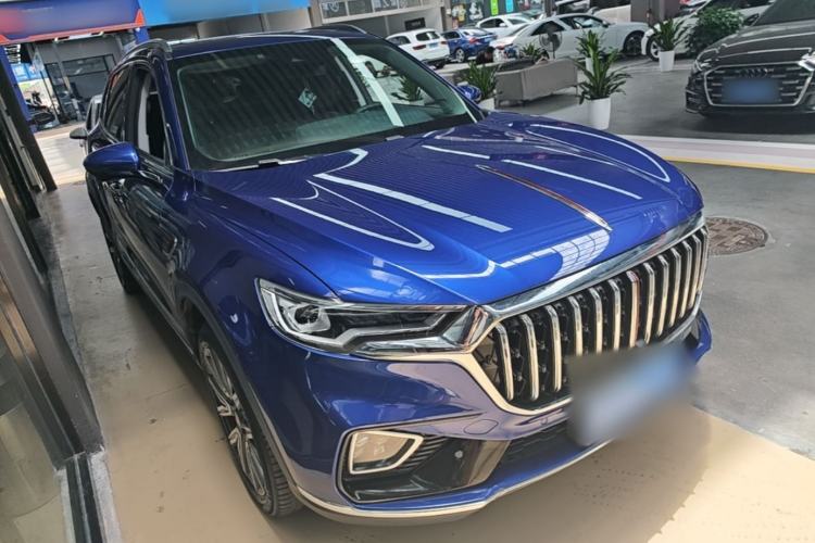Used Hongqi HS5 2022 Facelifted Version 2.0T Smart Connect Flagship All-Wheel-Drive Edition Front Right 45 Deg