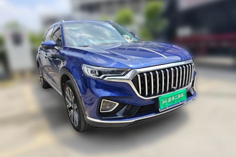 Used Hongqi HS5 2022 Facelifted Version 2.0T Smart Connect Flagship All-Wheel-Drive Edition Front Right 45 Deg
