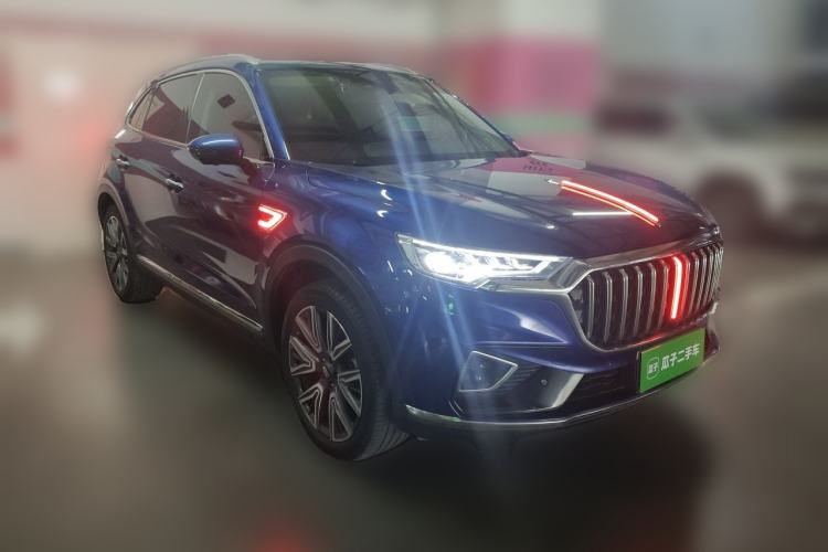 Used Hongqi HS5 2022 Facelifted Version 2.0T Smart Connect Flagship All-Wheel-Drive Edition Front Right 45 Deg