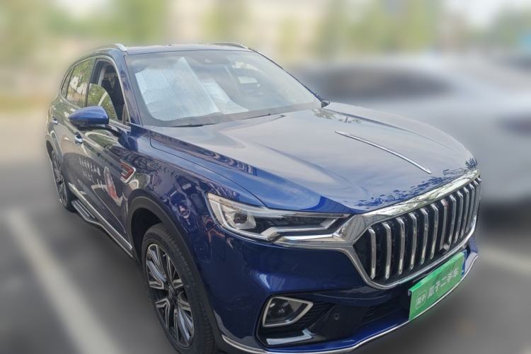 Used Hongqi HS5 2022 Facelifted Version 2.0T Smart Connect Flagship All-Wheel-Drive Edition Front Right 45 Deg