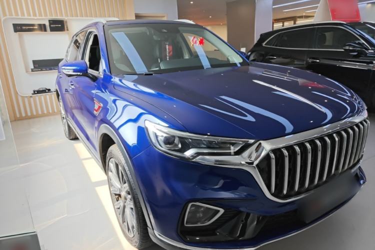 Used Hongqi HS5 2022 Facelifted Version 2.0T Smart Connect Flagship All-Wheel-Drive Edition Front Right 45 Deg