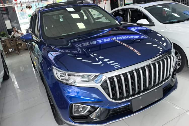 Used Hongqi HS5 2022 Revised Version 2.0T Smart Connect Flagship Edition Front Right 45 Deg