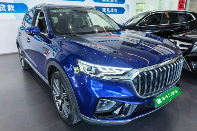 Used Hongqi HS5 2022 Facelifted Version 2.0T Smart Connect Flagship All-Wheel-Drive Edition Front Right 45 Deg