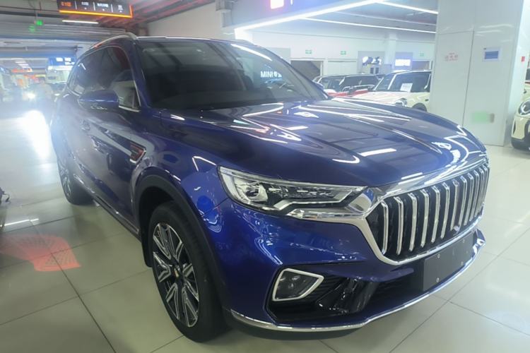 Used Hongqi HS5 2022 Facelifted Version 2.0T Smart Connect Flagship All-Wheel-Drive Edition Front Right 45 Deg