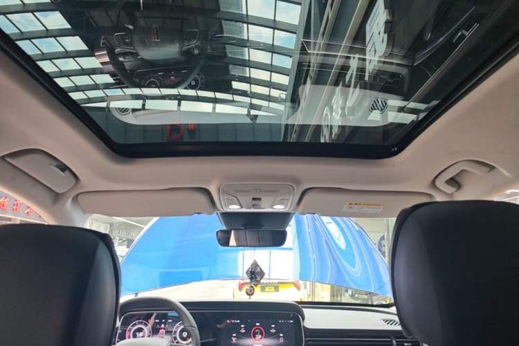 Used Hongqi HS5 2022 Facelifted Version 2.0T Smart Connect Flagship All-Wheel-Drive Edition Headliner