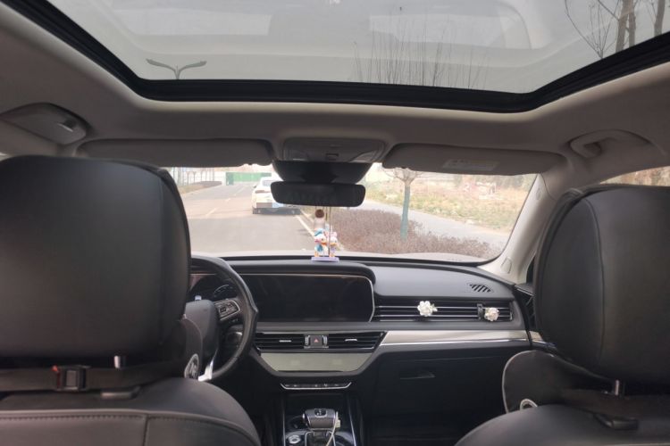 Used Hongqi HS5 2022 Facelifted Version 2.0T Smart Connect Flagship All-Wheel-Drive Edition Headliner