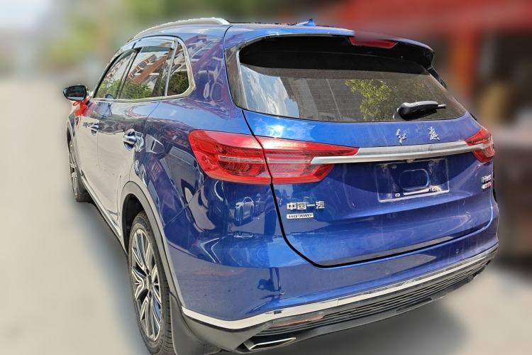 Used Hongqi HS5 2022 Facelifted Version 2.0T Smart Connect Flagship All-Wheel-Drive Edition Rear Left 45 Deg