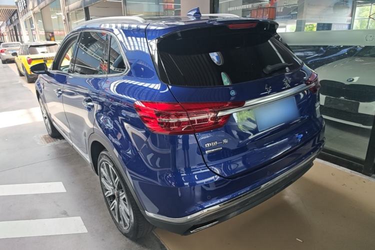 Used Hongqi HS5 2022 Facelifted Version 2.0T Smart Connect Flagship All-Wheel-Drive Edition Rear Left 45 Deg