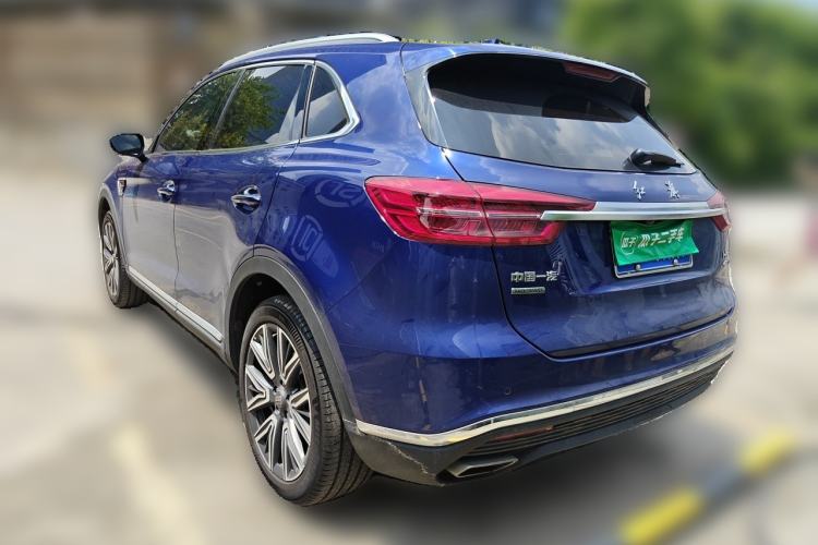 Used Hongqi HS5 2022 Facelifted Version 2.0T Smart Connect Flagship All-Wheel-Drive Edition Rear Left 45 Deg
