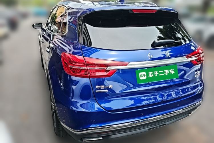 Used Hongqi HS5 2022 Facelifted Version 2.0T Smart Connect Flagship All-Wheel-Drive Edition Rear Left 45 Deg