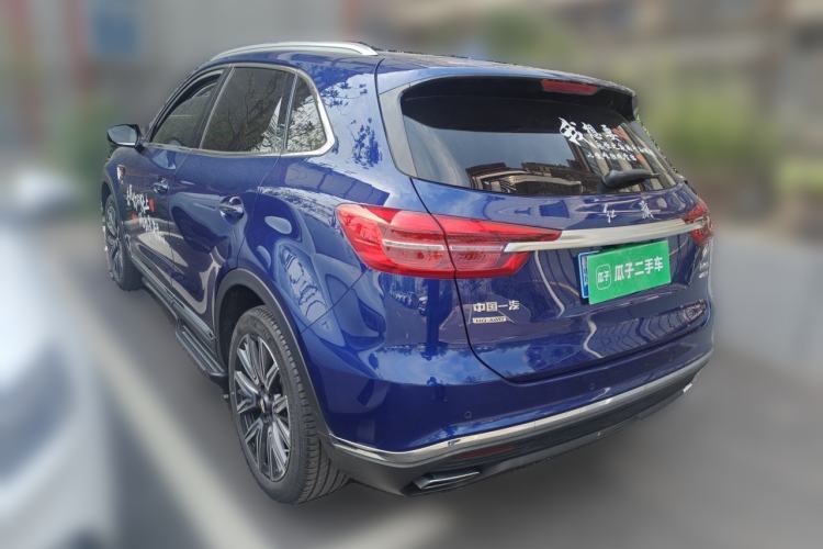 Used Hongqi HS5 2022 Facelifted Version 2.0T Smart Connect Flagship All-Wheel-Drive Edition Rear Left 45 Deg