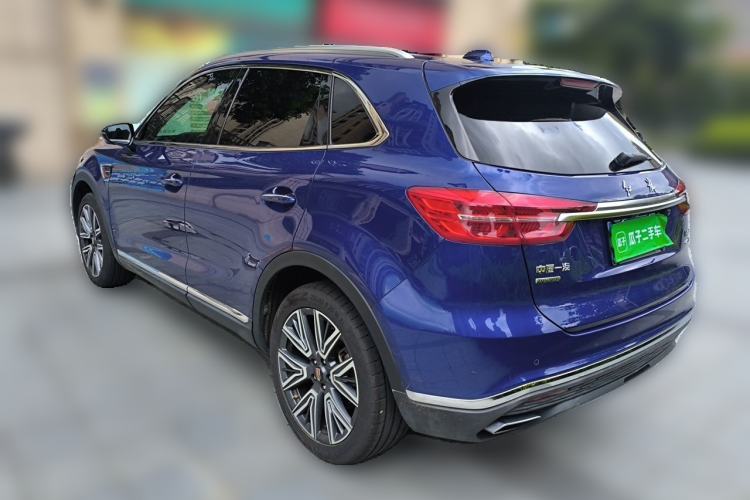 Used Hongqi HS5 2022 Facelifted Version 2.0T Smart Connect Flagship All-Wheel-Drive Edition Rear Left 45 Deg