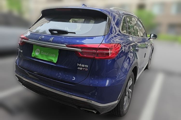 Used Hongqi HS5 2022 Revised Version 2.0T Smart Connect Flagship Edition Rear Right 45 Deg